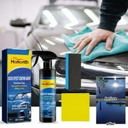120ml Car Spray,3 In 1 High Protection Ceramic Coating Agent,Car Wax Polish Spray,Efficient Protection,Long-lasting Effect,Eliminates Stains,No More Car Wash,Versatile For Vehicles Boats Motorcycles